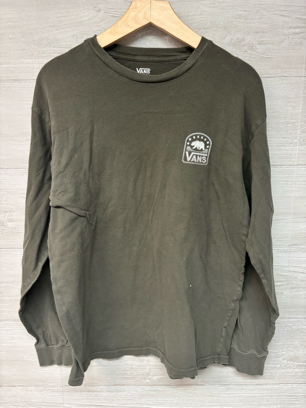 * | Vans | long sleeve shirt. Size M.